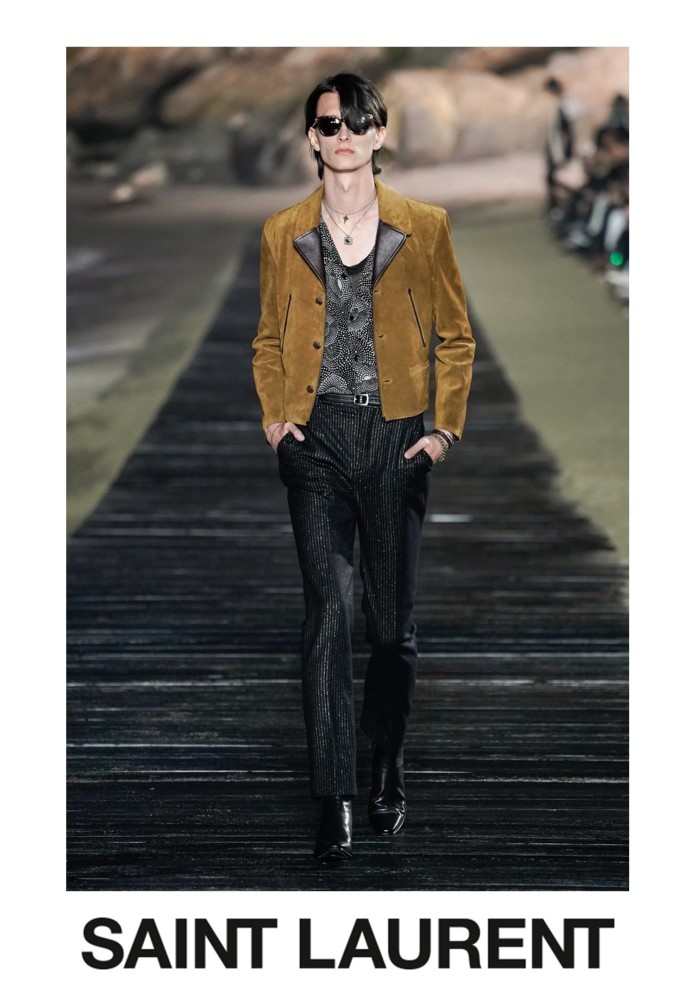 Karol Kozłowski for SAINT LAURENT S/S 2020