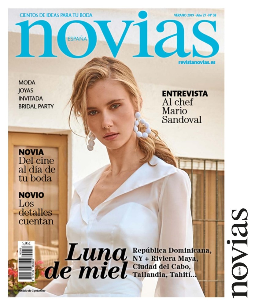 Olivia Wodecka for NOVIAS Espana Magazine, Cover Story