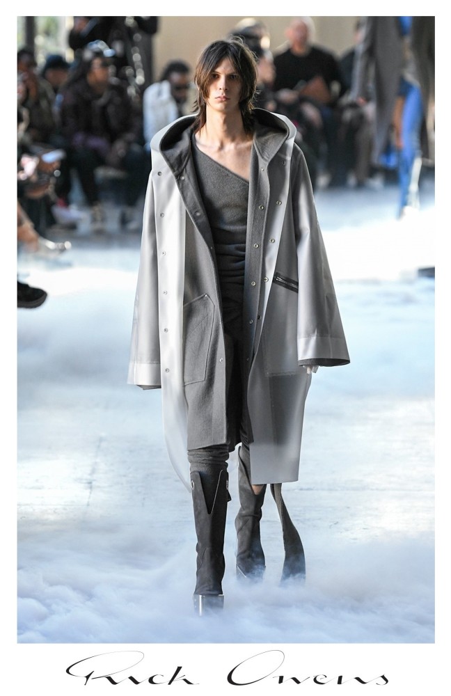 Antek Piotrowski for RICK OWENS F/W 2020 Paris Fashion Week