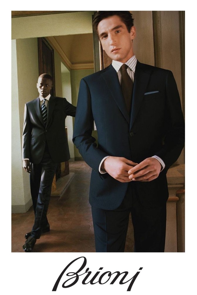 Anatol Modzelewski for BRIONI SS 2020 Collection 'ROMAN GARDEN'