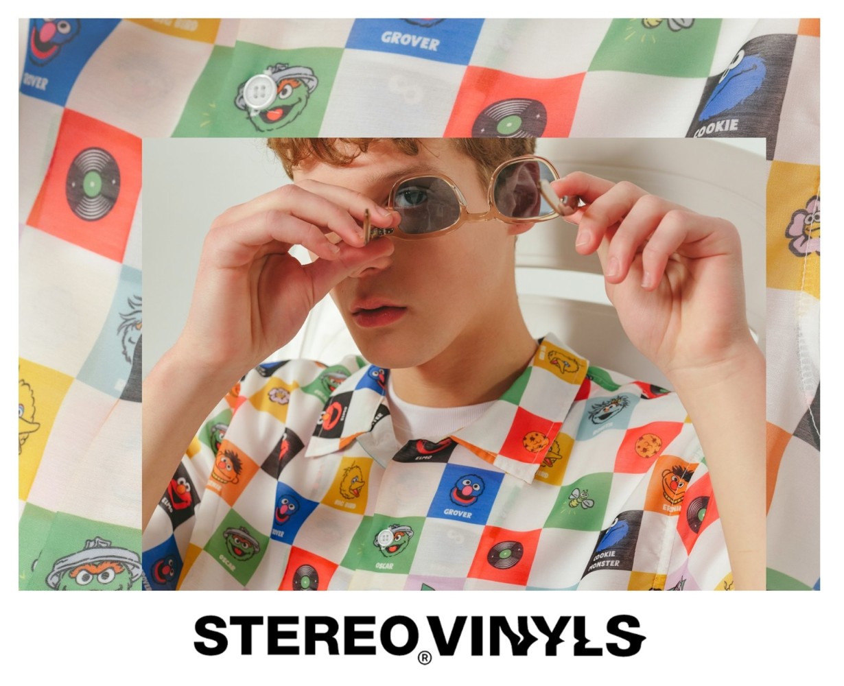 Nikodem for STEREO VINYLS X SESAME STREET SS 2020 Lookbook