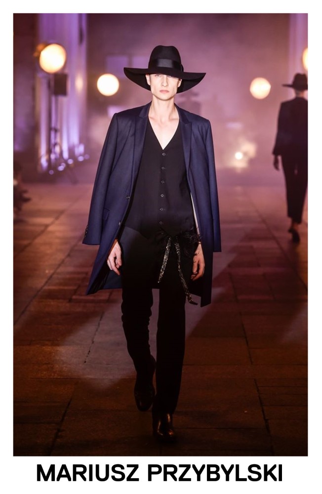 Rafał Trojnar for MARIUSZ PRZYBYLSKI FW 2020 Show
