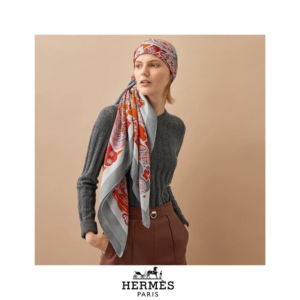 IREEN for HERMES Scarves and Silk Collection Pre Fall 21