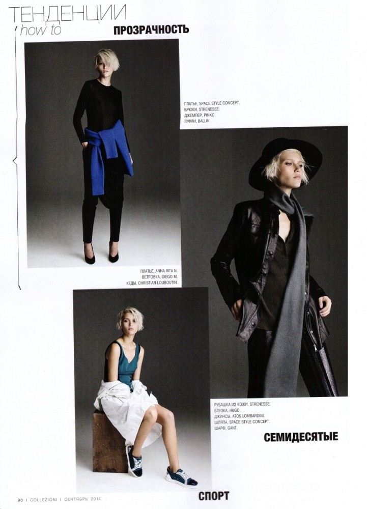Nastya Belochkina For Collezione