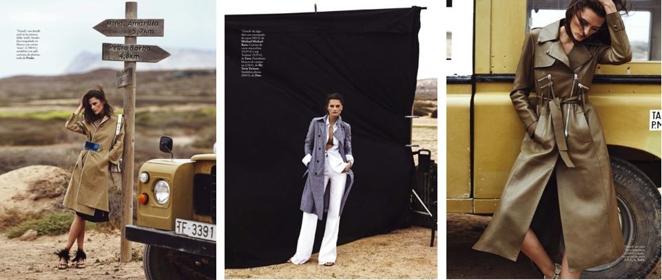 Elena Melnik for Elle Spain