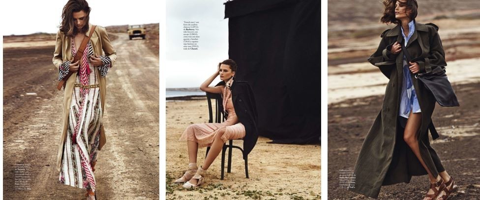 Elena Melnik for Elle Spain