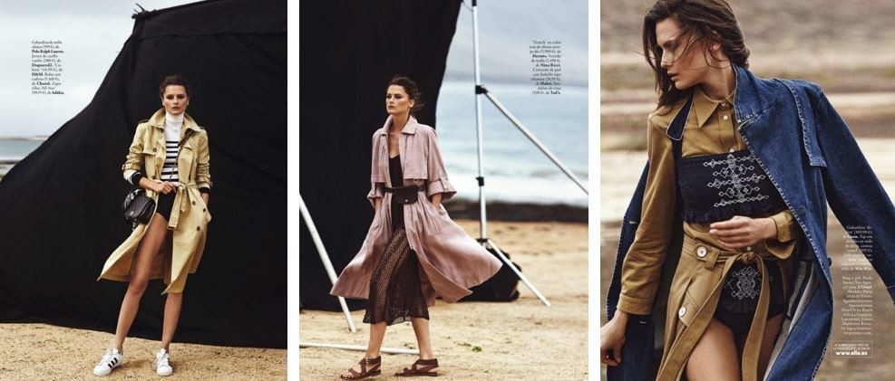 Elena Melnik for Elle Spain