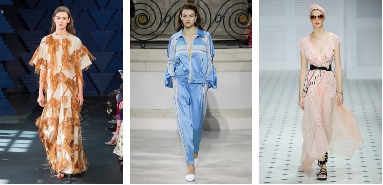 Marie Damian in London Fashion Week SS/18