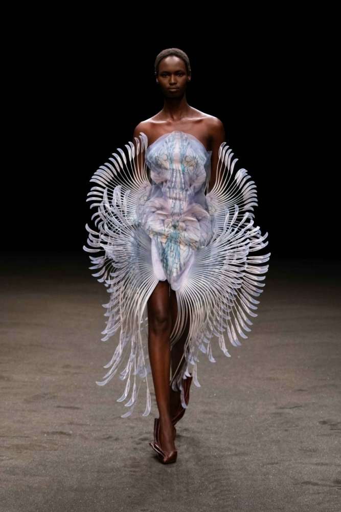 Nyarach Abouch Ayuel for Iris van Herpen SS21
