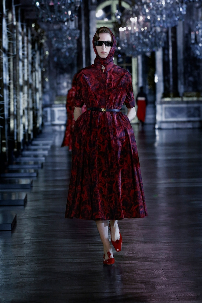 Evelyn Nagy for Dior F/W 21 Show