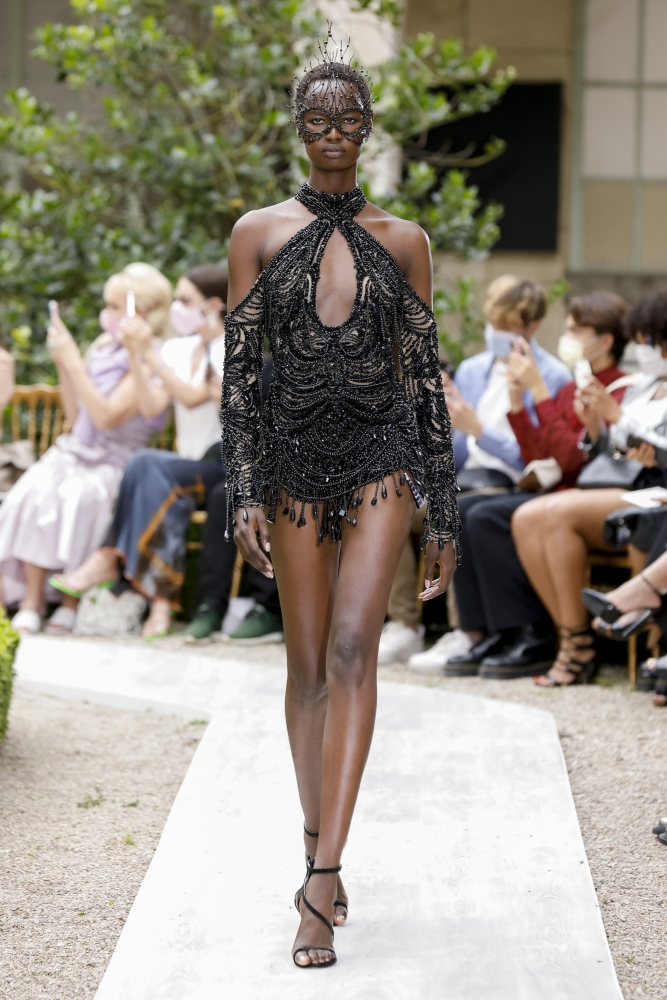 Nyarach Abouch Ayuel for Zuhair Murad Haute Couture Fall 2021