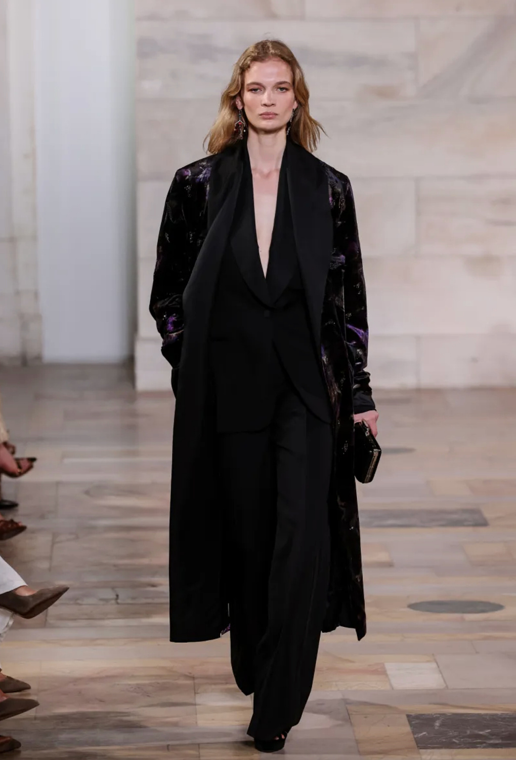 Caitlin Soetendal for Ralph Lauren F/W 25 Show