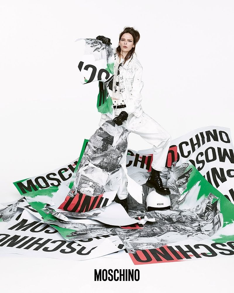 Elise Crombez for Moschino Collezione 02 S/S 25 Campaign