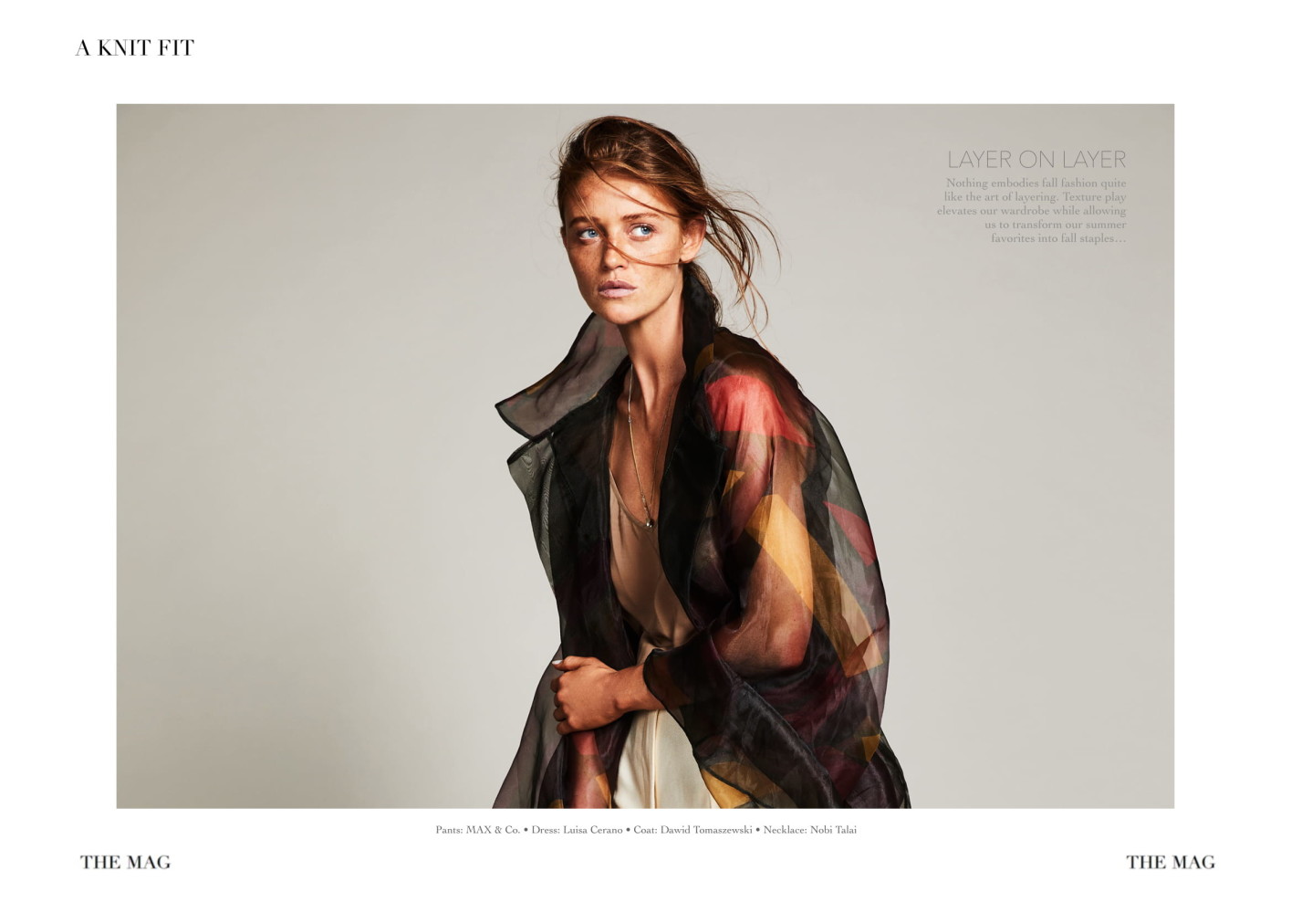 CINTIA DICKER BY KLAAS JAN KLIPHUIS FOR THE MAG #FW20