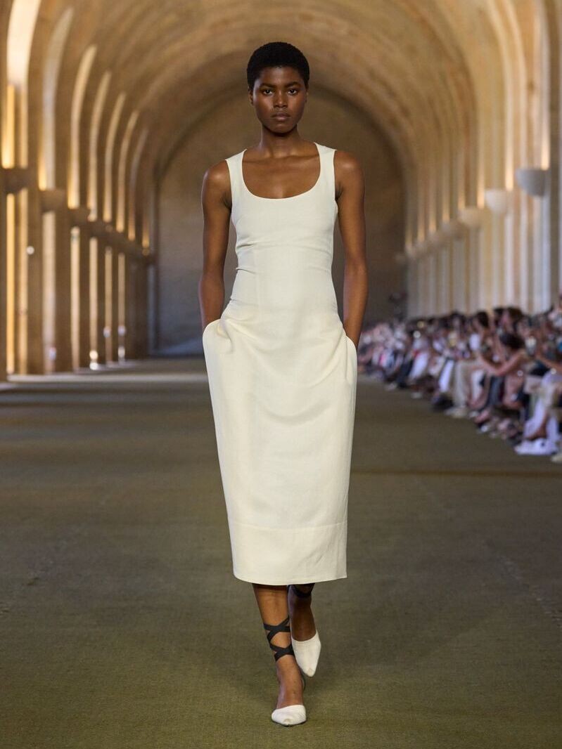 VICTORIA FAWOLE FOR JACQUEMUS FW25 VERSAILLES SHOW