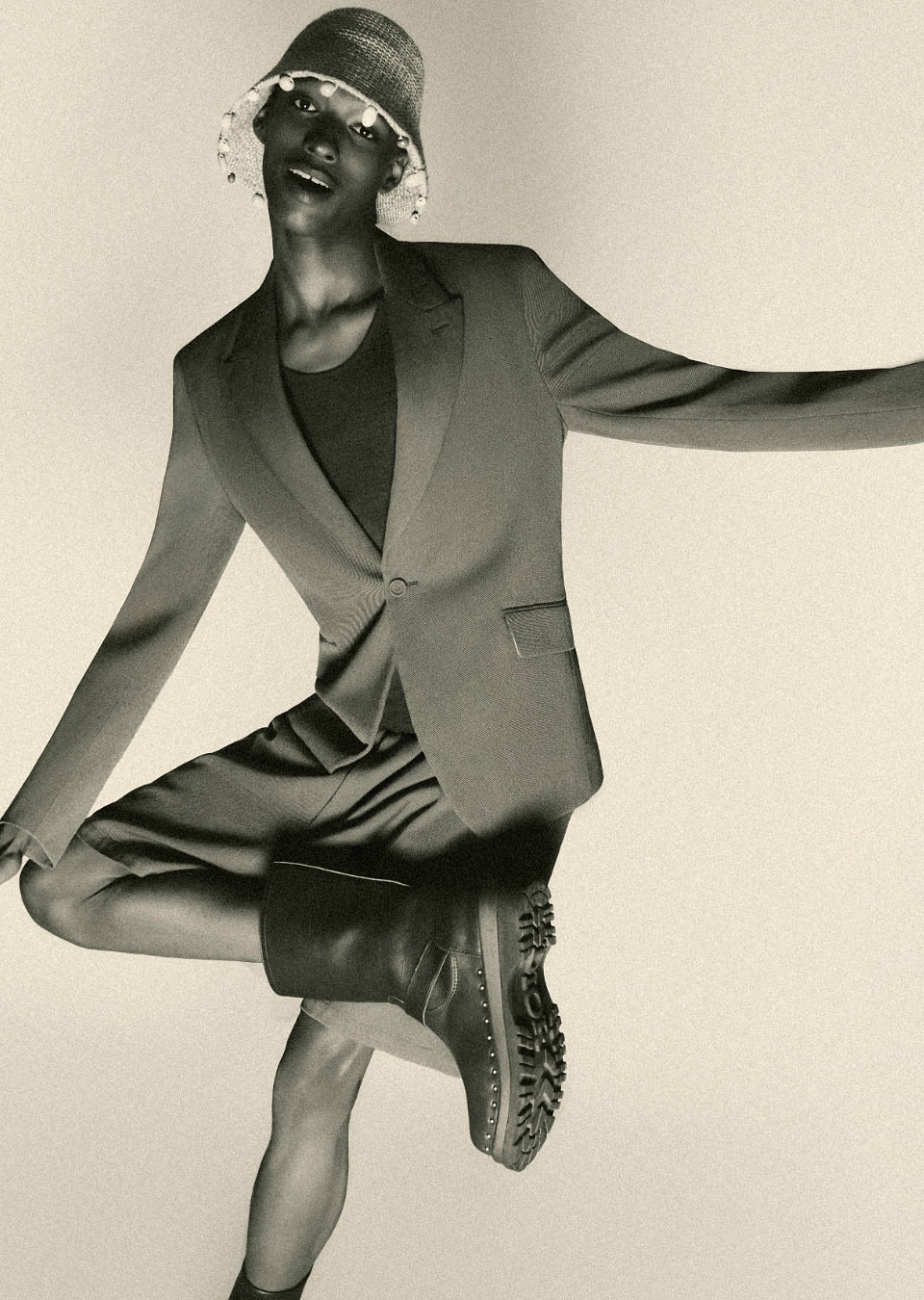 Samuel Elie for L'Officiel Hommes Turkiye
